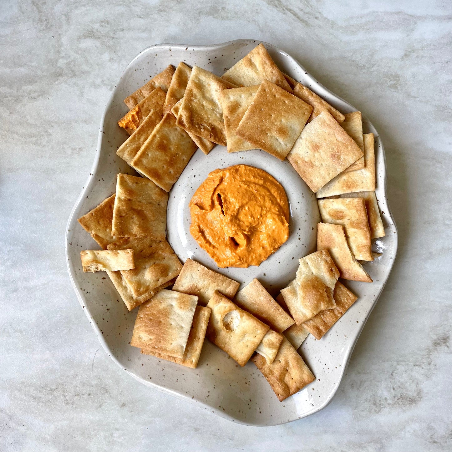 Chip & Dip schaal Kleikunstig