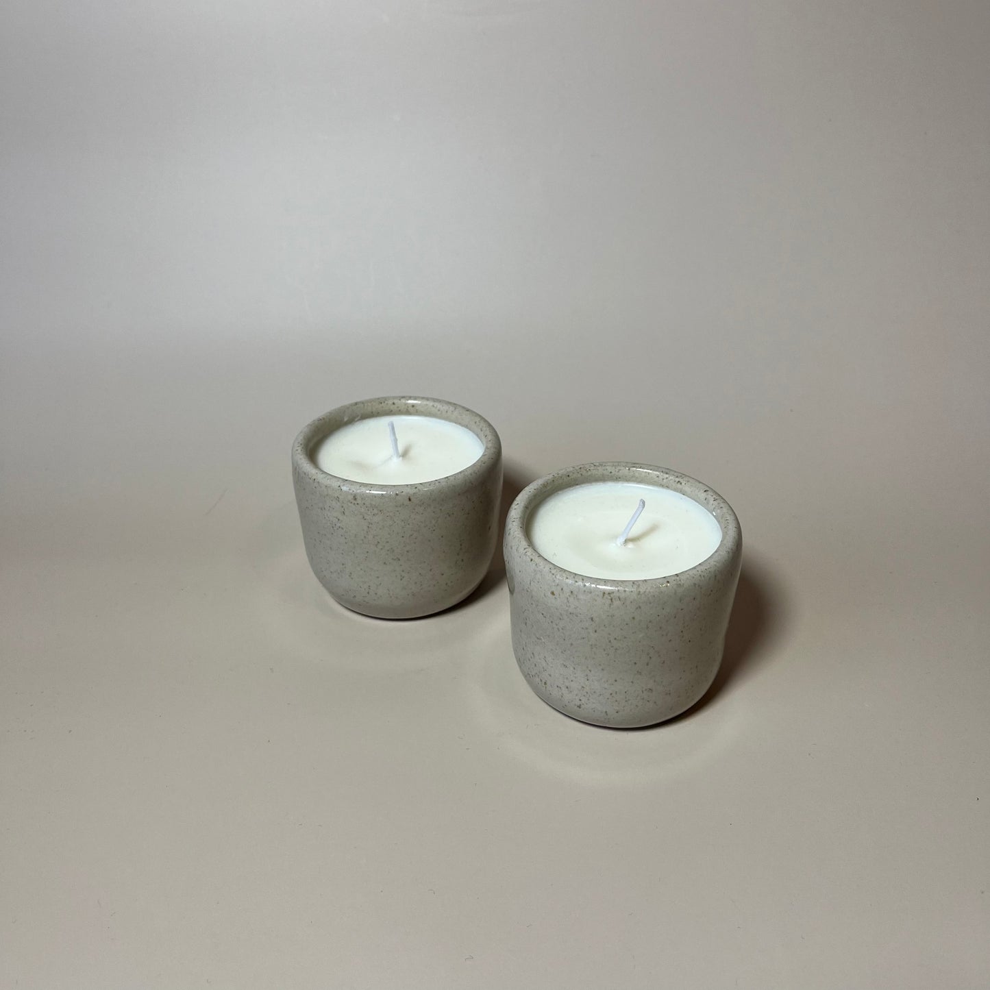 Set kaarsen Kleikunstig