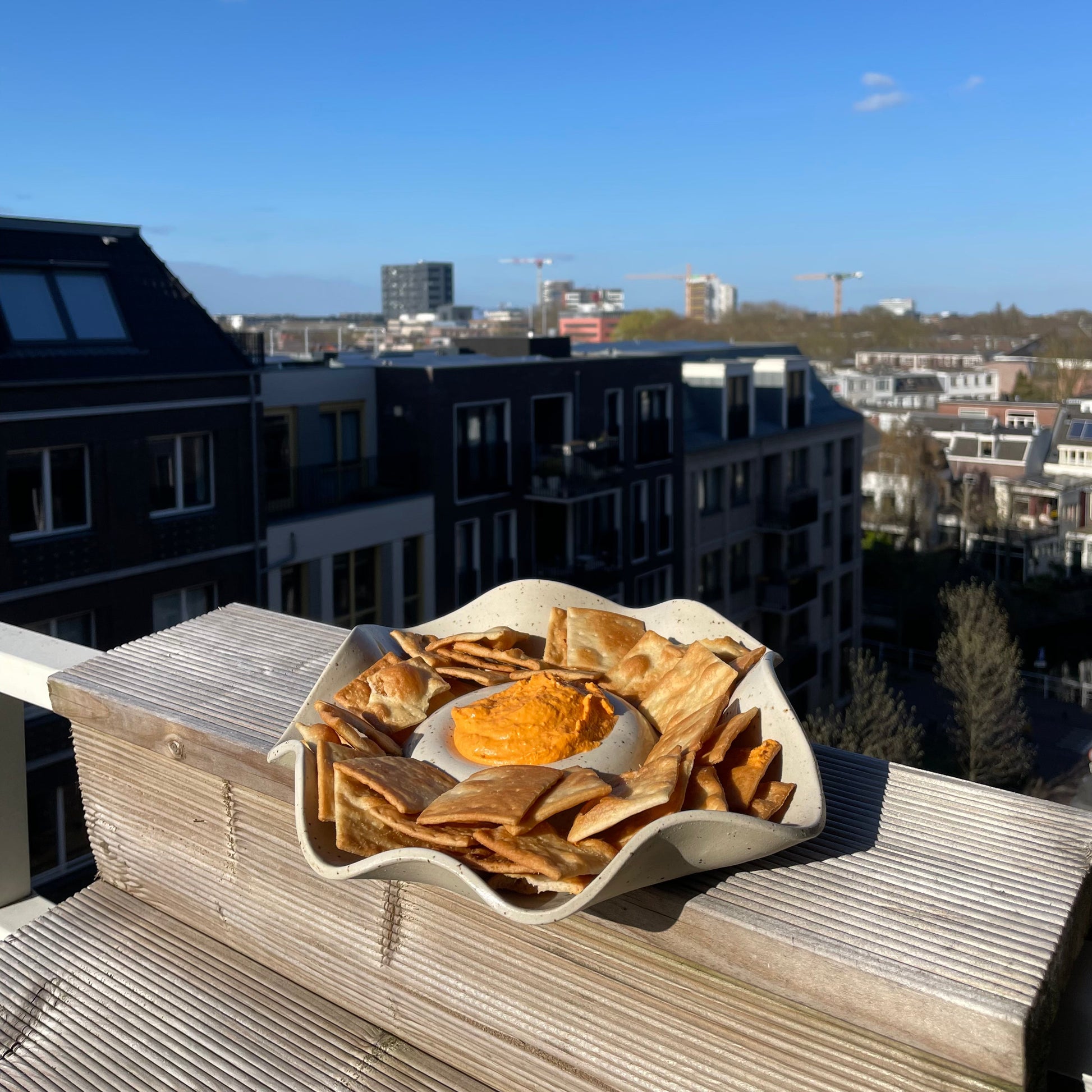 Chip & Dip schaal Kleikunstig