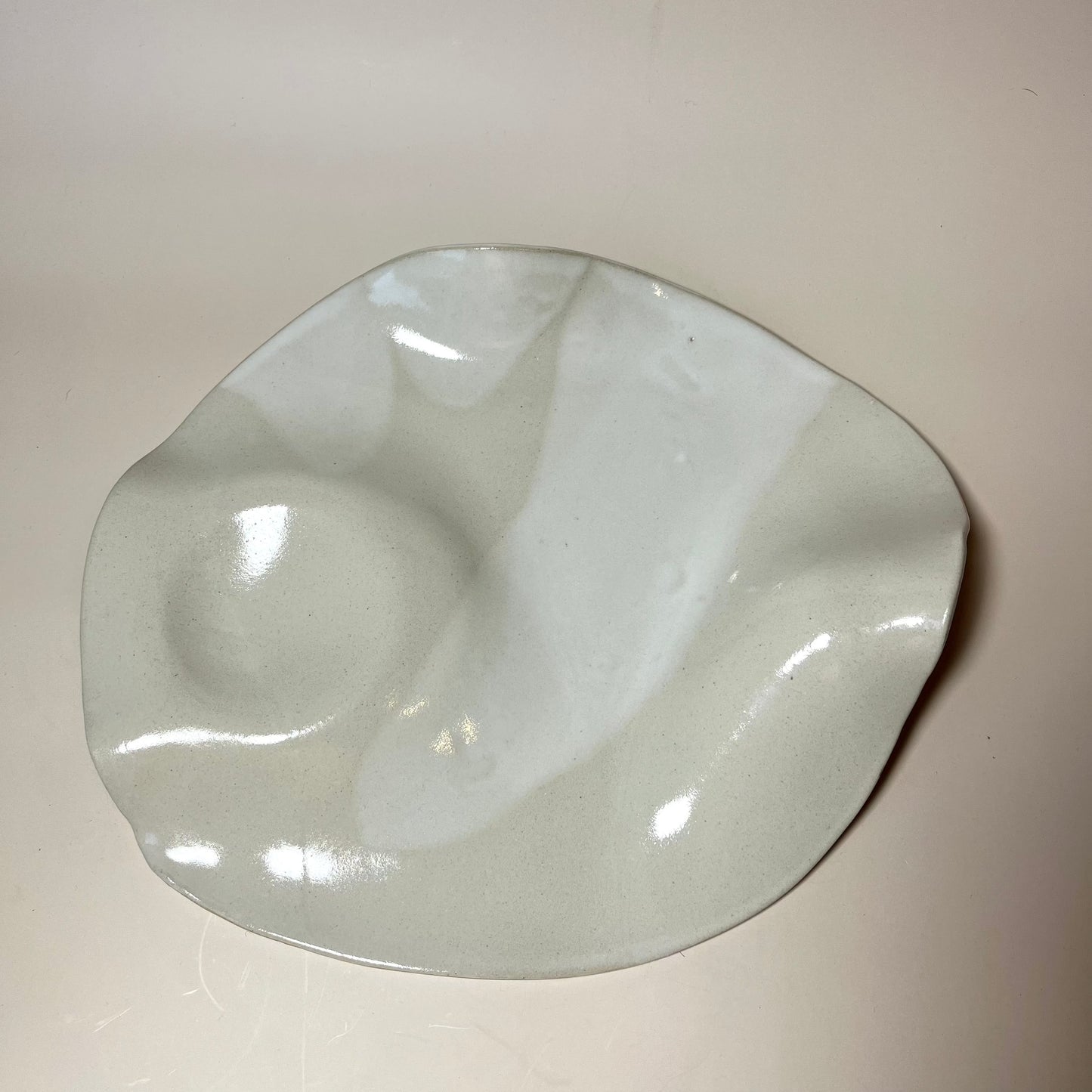 Organisch borrelplateau Kleikunstig