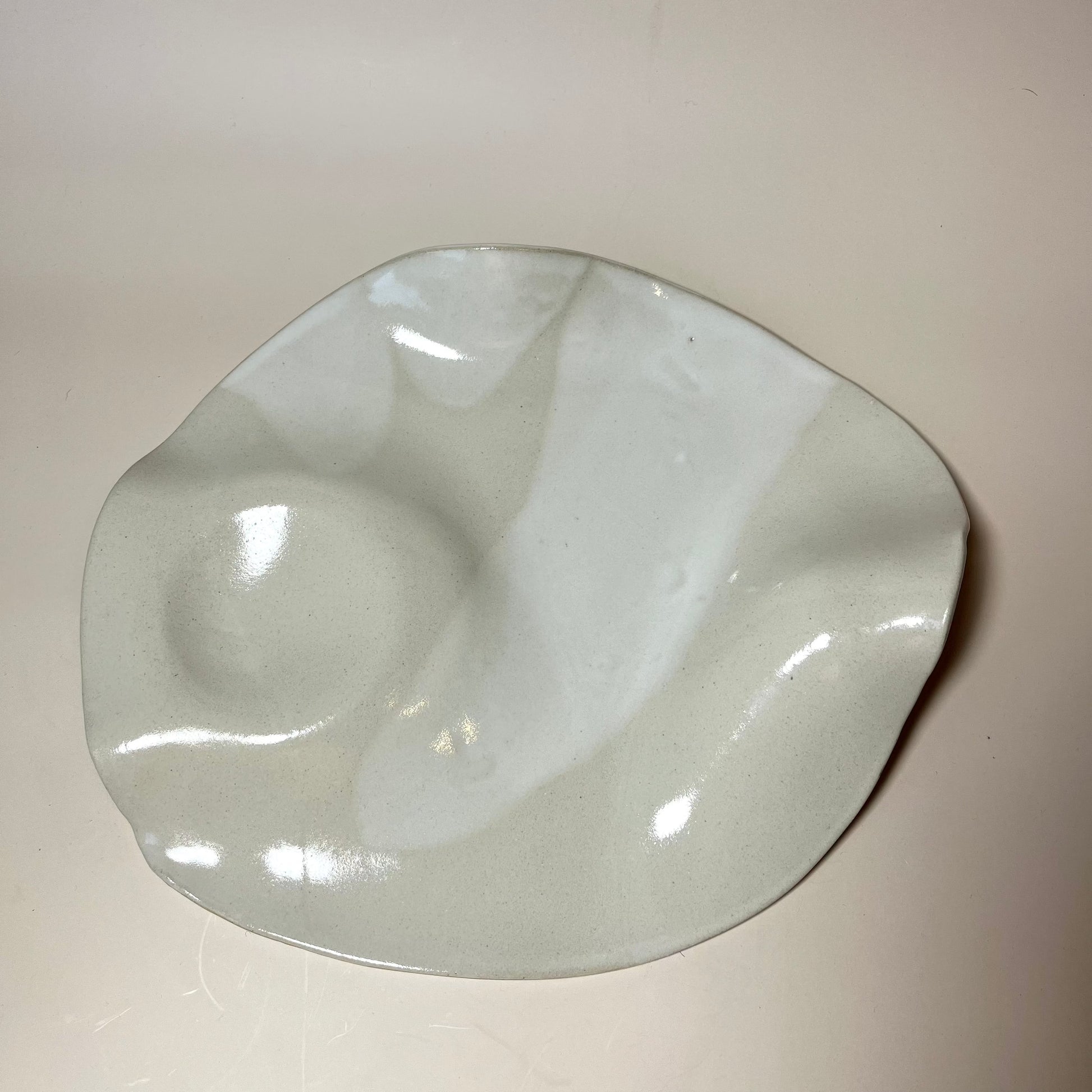 Organisch borrelplateau Kleikunstig