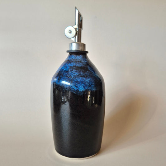 Olijfoliefles Dark Ocean L Kleikunstig