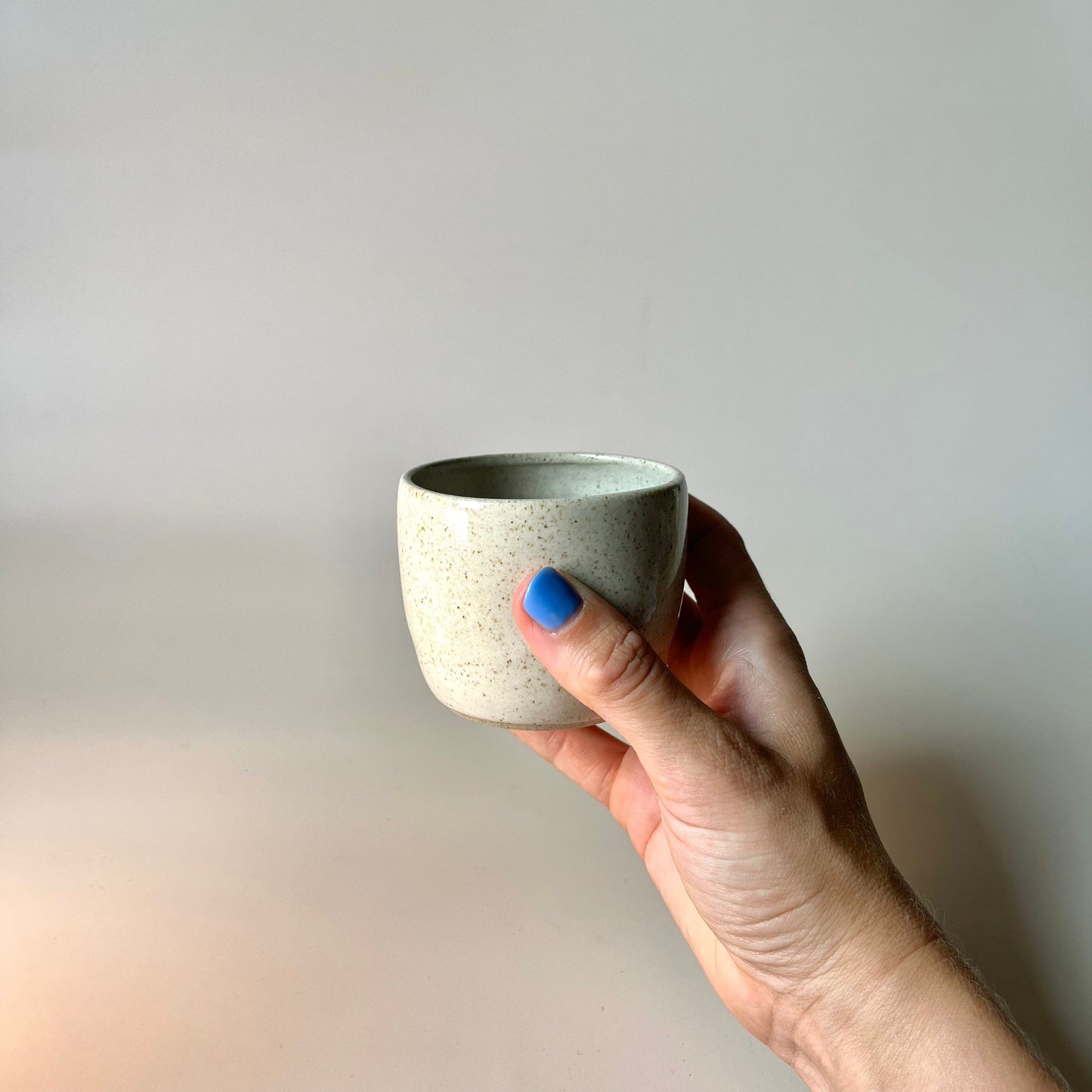 Espresso kopje met duimprint Kleikunstig