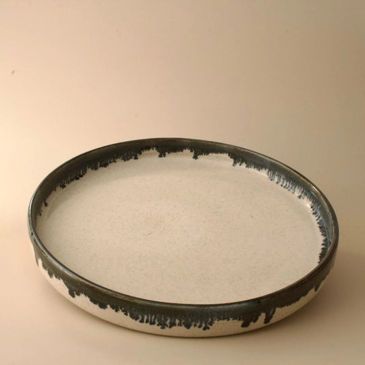 Bord hoge rand Kleikunstig